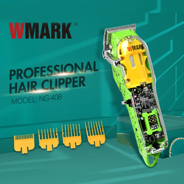 WMARK-maquinilla eléctrica para cortar el pelo para hombre, maquinilla  eléctrica transparente recargable con Base de transferencia de agua NG-408  RTS, 6500RPM| Alibaba.com