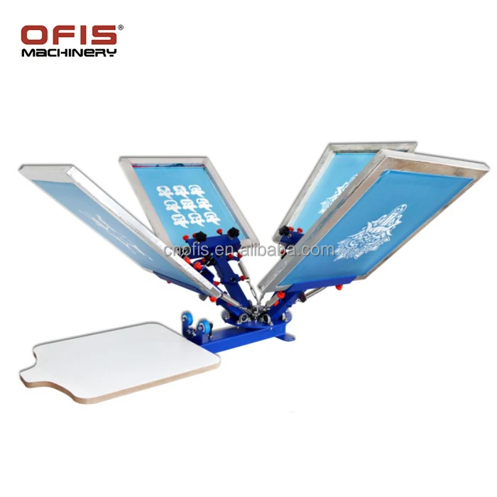 New Condition Manual Silk Screen Printer with Heater Easy to Operate Cup Printer