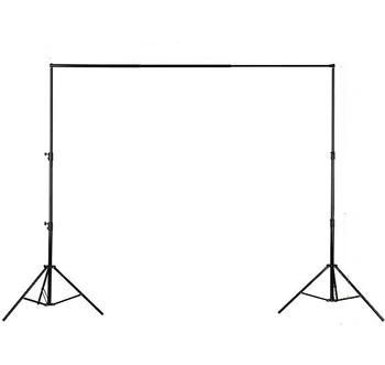 Photographic Equipment 2x3m Portable Photo Wedding Telescopic Backdrop Stand With Telescopic Crossbar