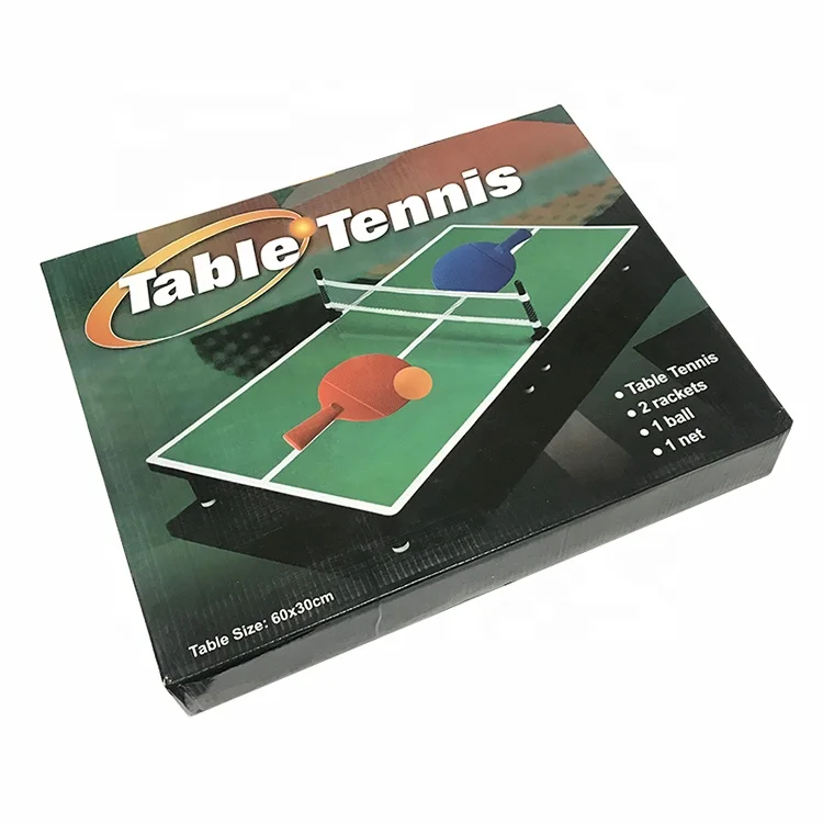 Портативный деревянный мини-комплект для настольного тенниса 60