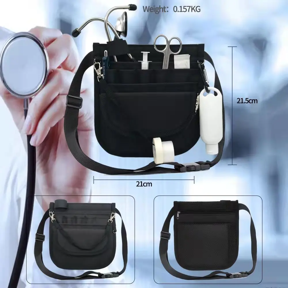 Portable Nurses Belt Organizer Quick Pick Pocket Medical Fanny Pack