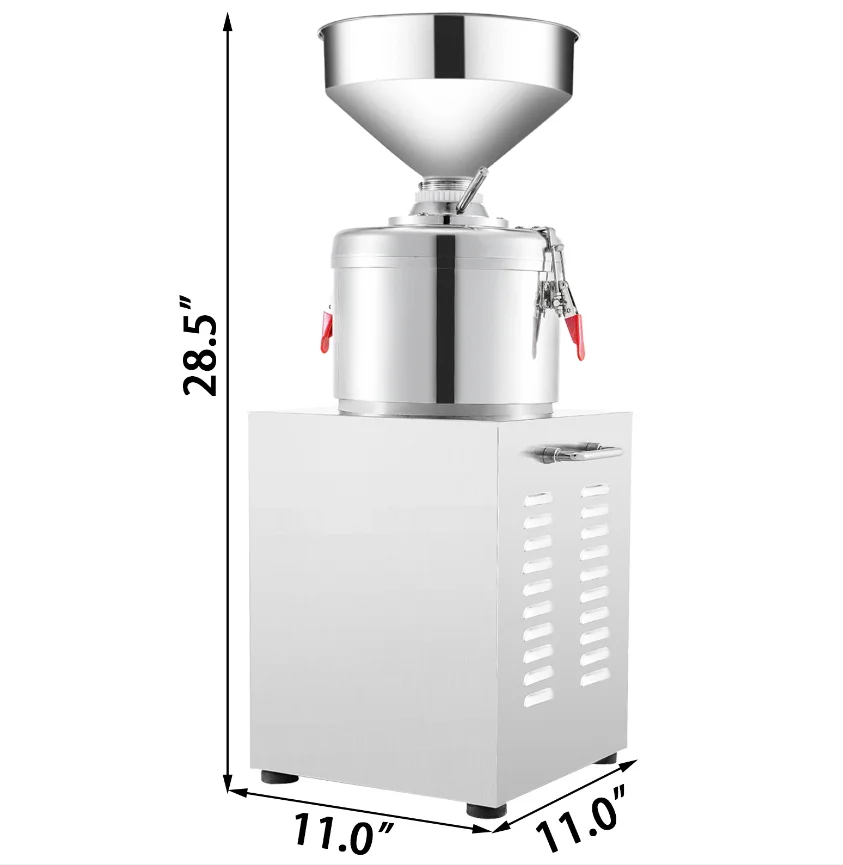 Commercial Peanut butter maker Sesame Butter Milling machine 15kg/h 1100W  220V