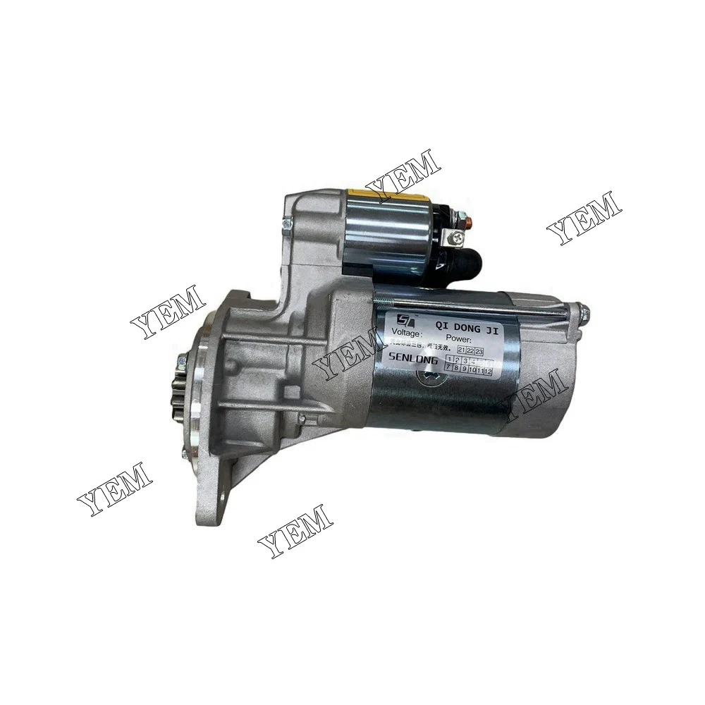 Engineering Machinery Part 12V 9T Starter Motor 45-2177 845-2324 129685-77011 ForThermo King Yanmar 482 486
