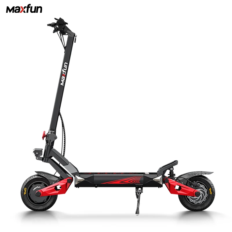 2025 New Two Wheel High Speed Off Road 72V Dual Motor Maxfun 10 Pro Electric Scooter