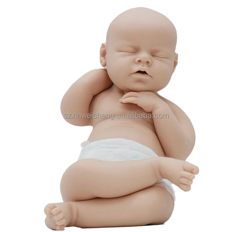 Can Drink Milk Can Pee Silicone Reborn Dolls Soft Full Body Solid