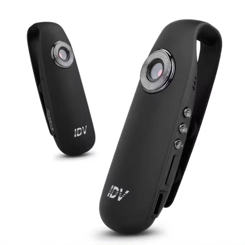 Mini Body Camera Night Version 140 Wide Angle PIR Cameras Pocket Back Clip Nanny Camera HD 1080P 10Hours Working