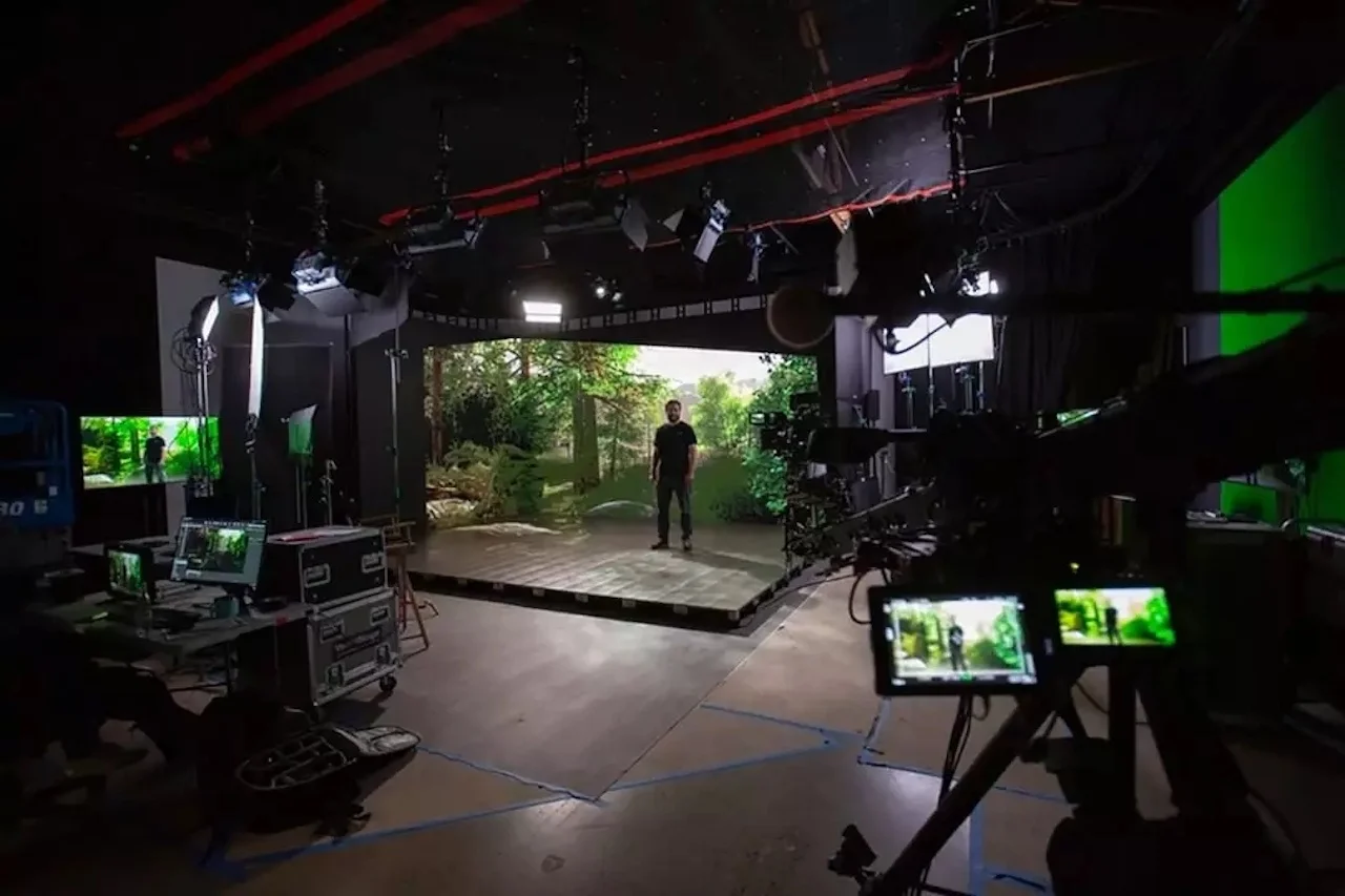 3D Immersive Project Virtual Production HDR Filming Studio Led Video Wall