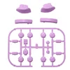 20 botones joy-con morados