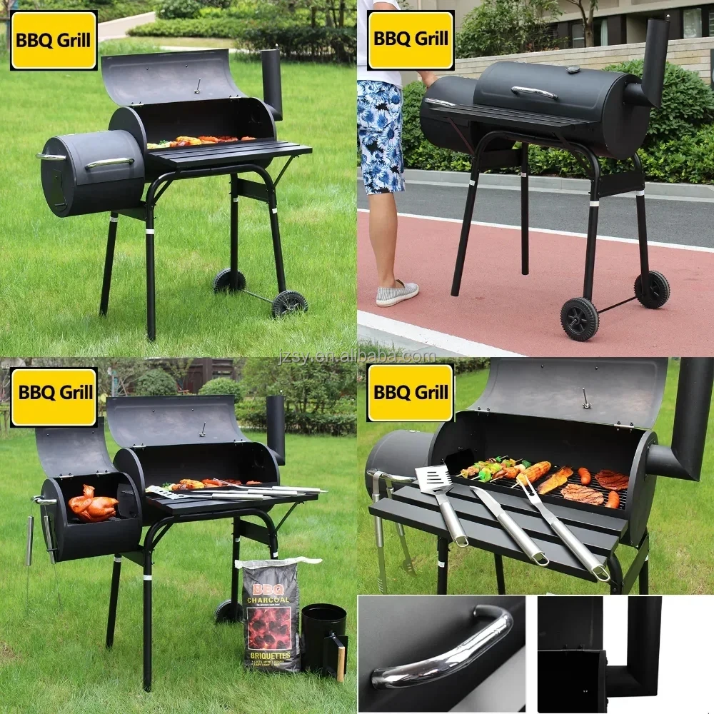 ペレットグリル アメリカンスタイル スモーカー BBQ チャコールグリル 