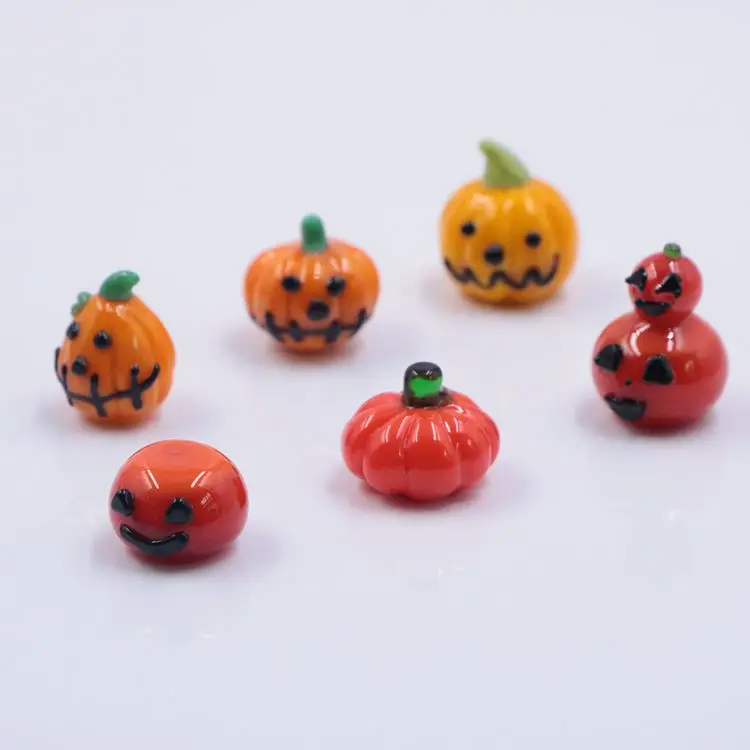 Mixed Styles Miniature Mini Halloween Glass Figures Figurine Ornament ...