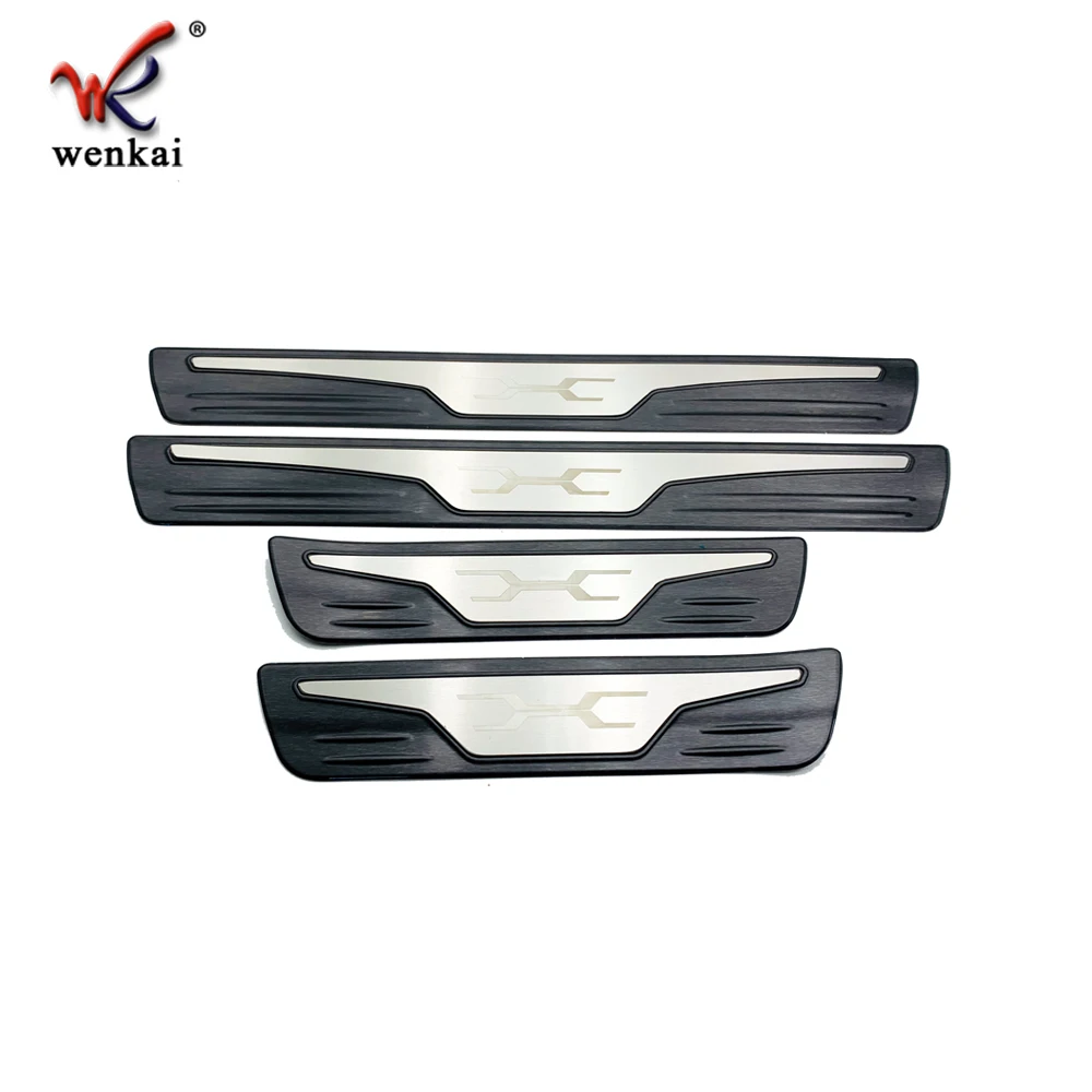 For Toyota Harrier Venza (xu80) 2020 2021 Car Accessories Outer Side Door  Sill Scuff Plate Threshold - Buy Stainless Steel Door Sill Scuff Plate For 