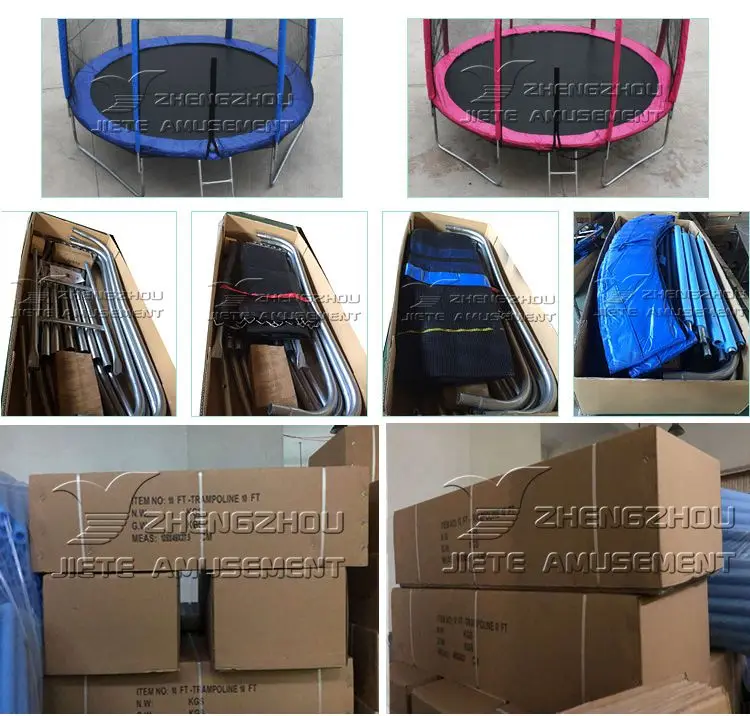 Quality Guaranteed Unisex Large Trampoline Jumping Training Fitness Adults Kids Trampoline