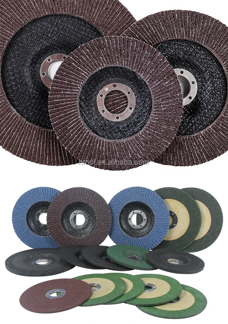 Htool High Performance 4.5'' Brown Zirconia Flap Wheel T27 T29