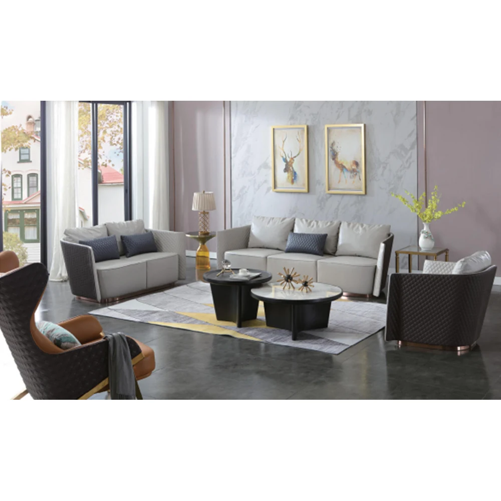 Modern style sofa Hotel living room home office furniture reclinable Velvet sofa