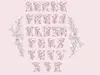 monogram embroidered
