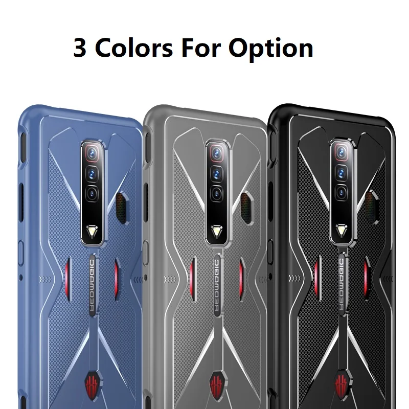 Ultra Thin Heat Dissipation TPU Phone Case Back Cover for Zte Nubia Red  Magic Pro 6r 6s 5s 5g 3S