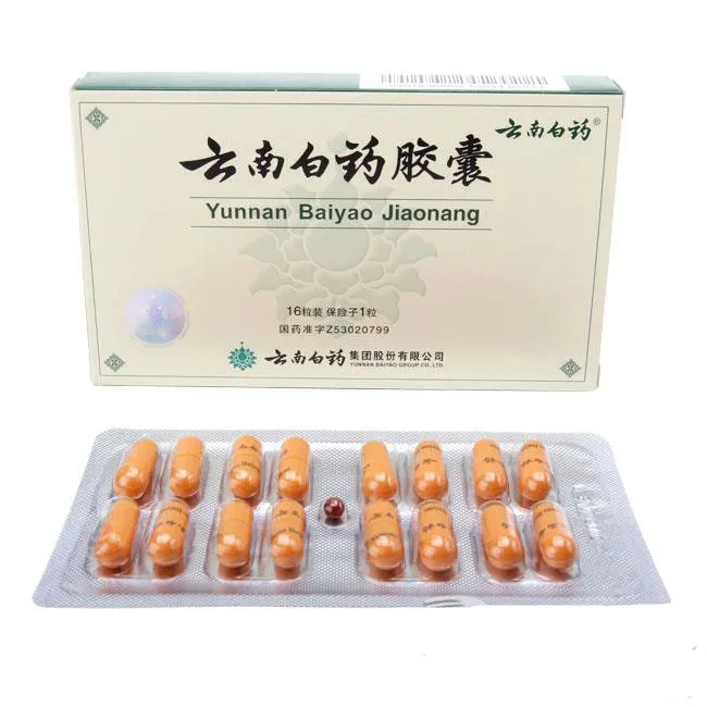 Yunnan Baiyao-capsule van hoge kwaliteit voor hemostase