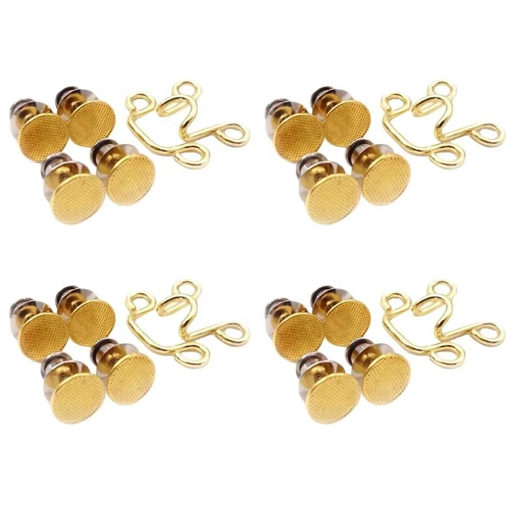 2 шт. многоразовые регулируемые джинсовые пуговицы с крючком для брюк