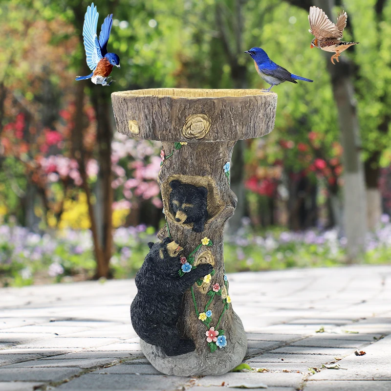 Кормушка для птиц из смолы