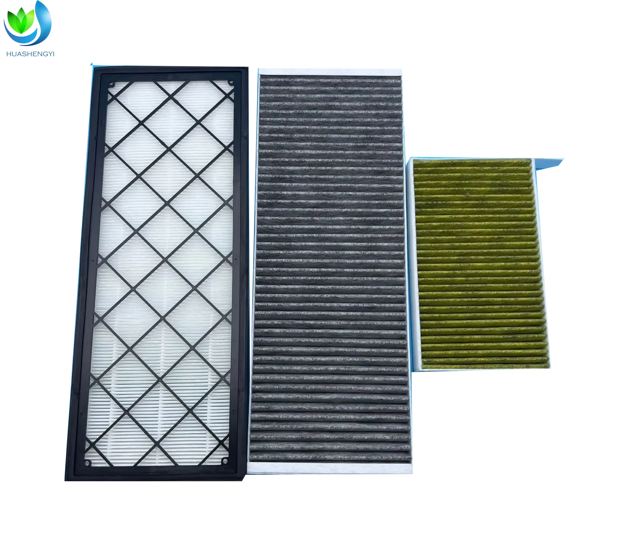 Factory Outlet Cabin Filter Air Conditioning Filter Element  for Tesla Model Y/3 ATC Fitment OE 1658375-00-A & 1107681-00-A supplier
