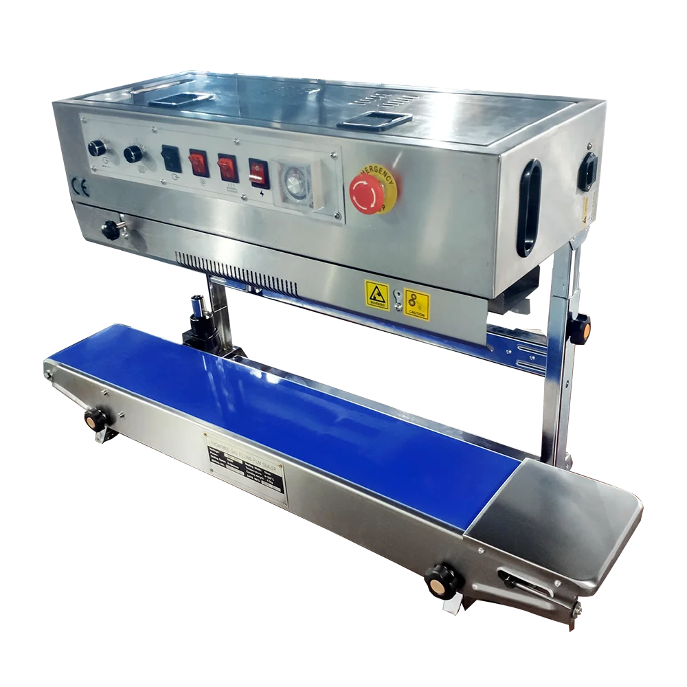 Frm980 Vertical Nitrogen Gas Flushing Continuous Bag Sealer Sealing