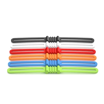 Bike Accessories Silicone Strap Mountain Bike Straps Riding Equipment Silicone Strap Light Holder