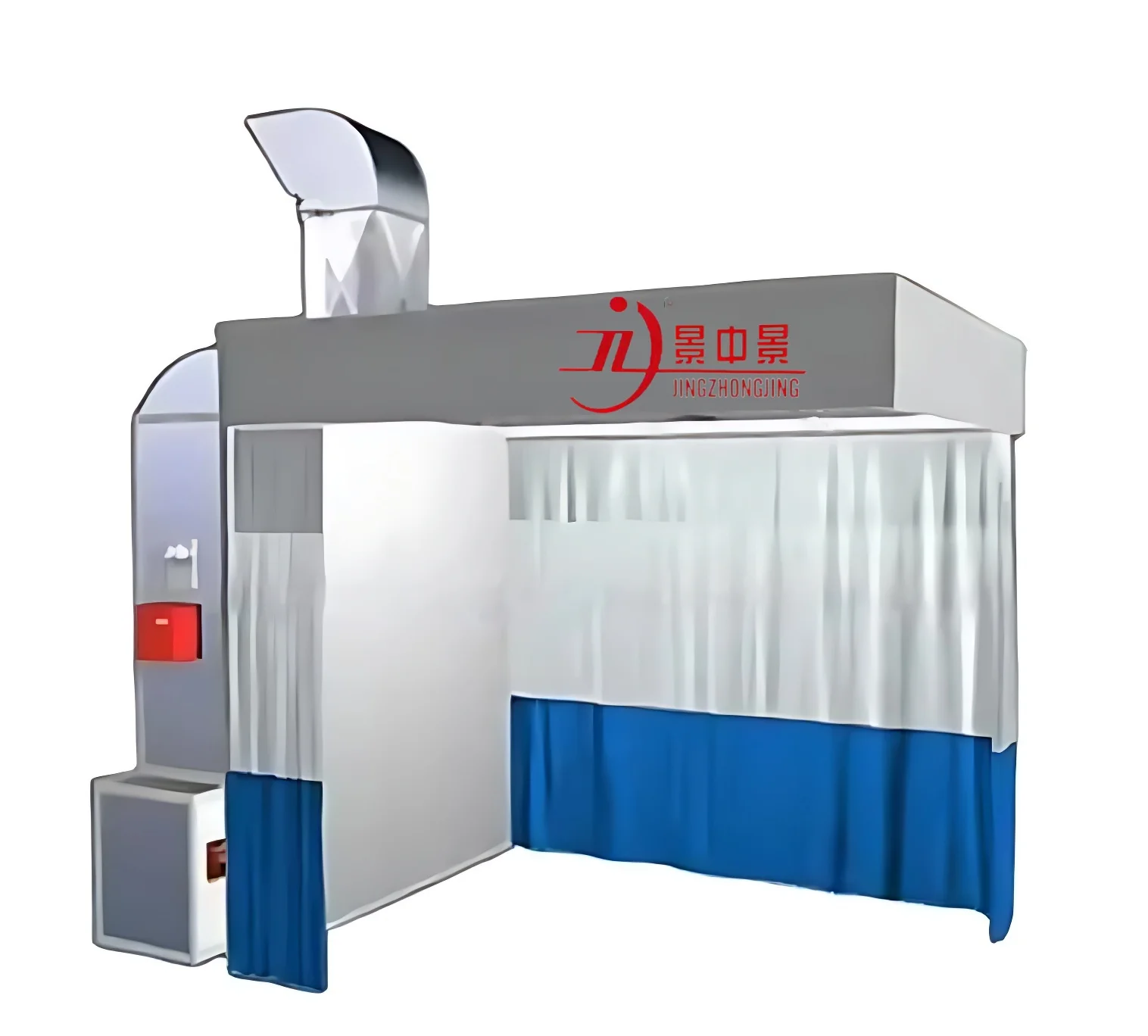 Factory Mobile Pre Preparation Portable Sanding Prep-station Booth With CE