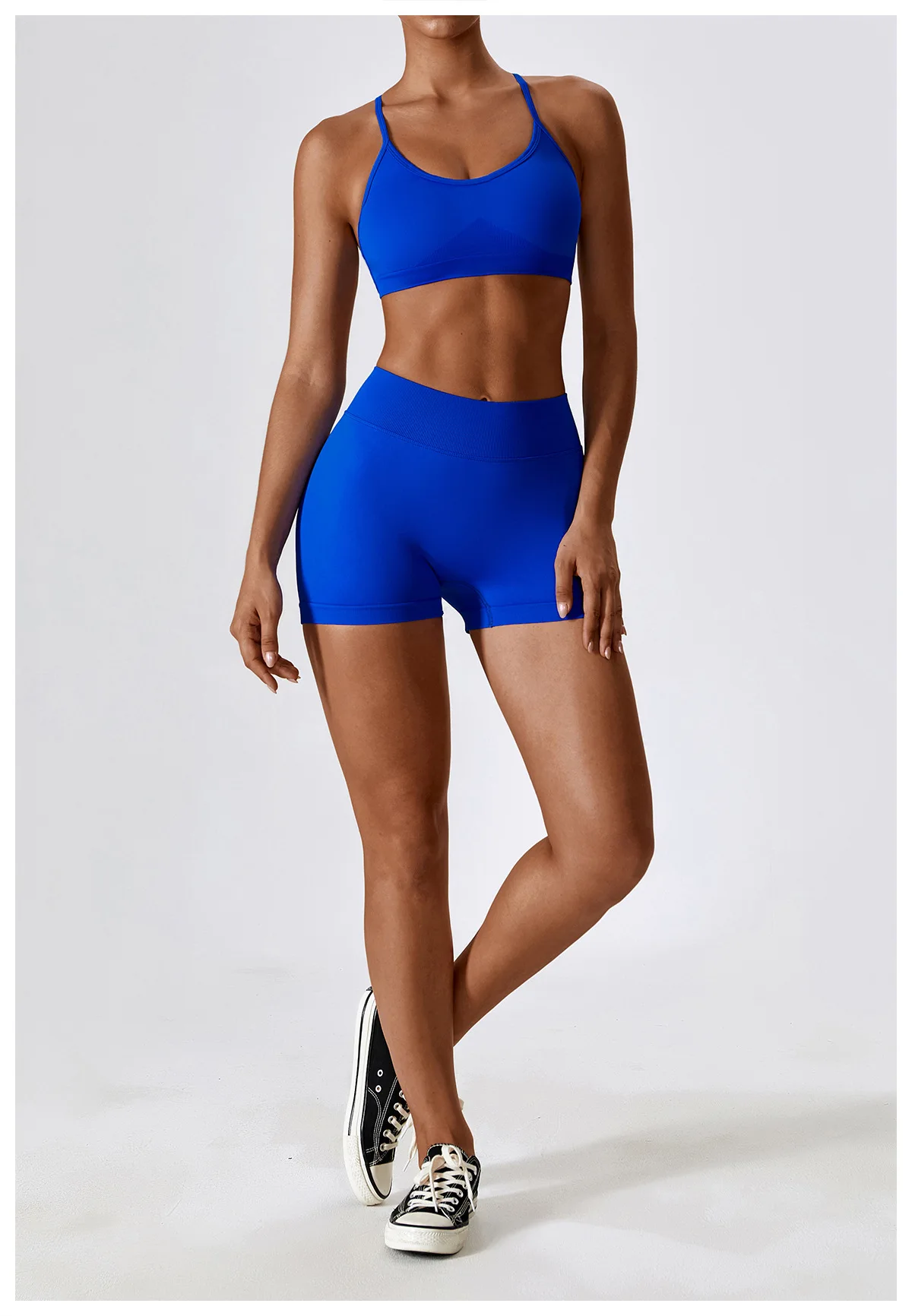 Yoke Sportswear Women Conjuntos De Fitness Sports Activewear Backless