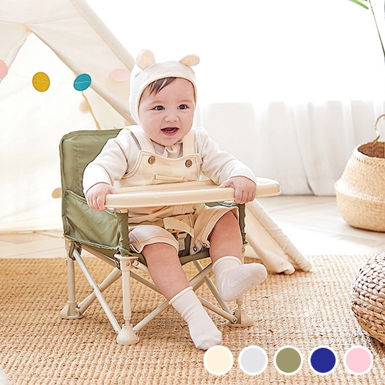 Customized Logo Baby Camping Chair/lightweight Portable Baby Booster