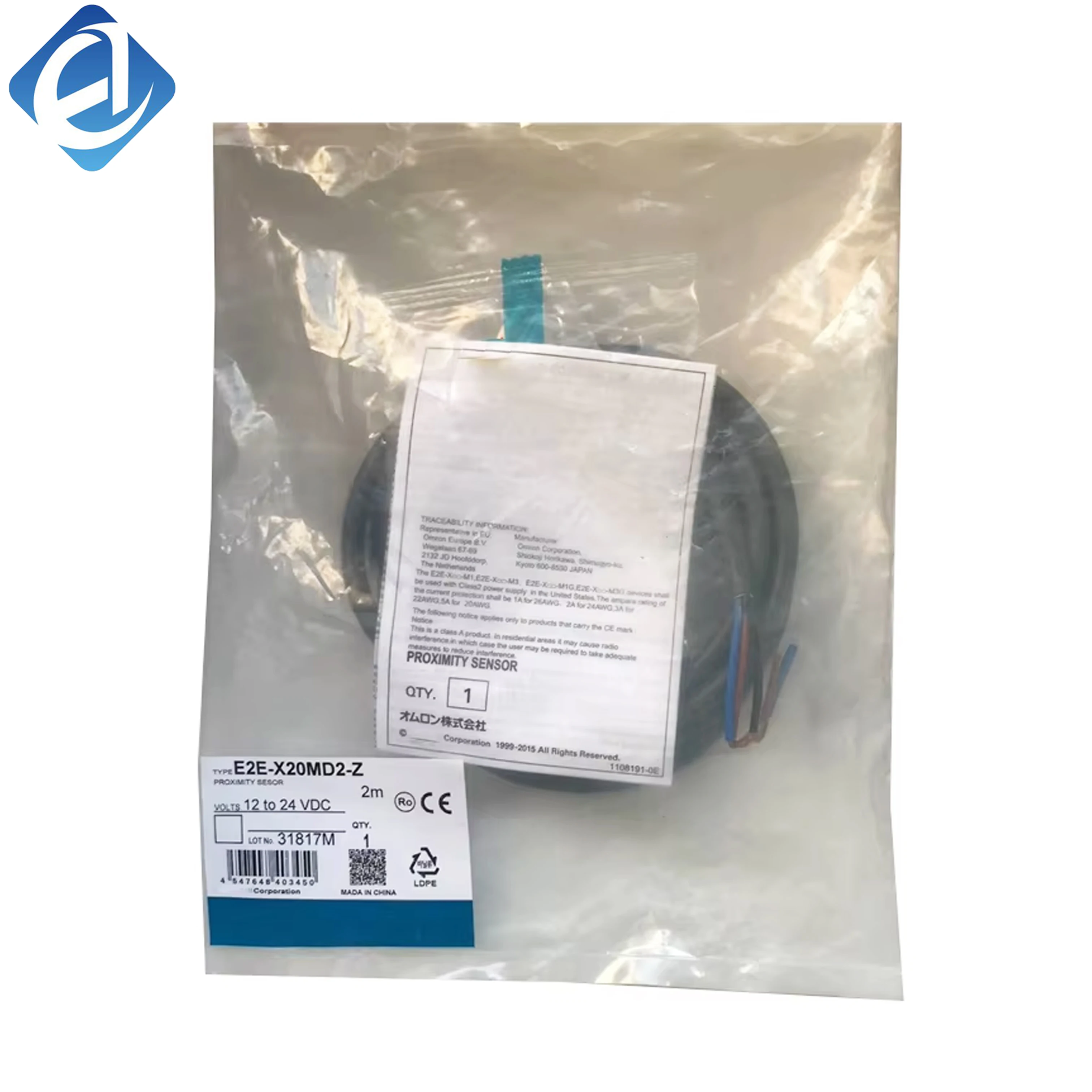New Original E2E-X20MD2-Z E2ex20md2z Proximity Switch Sensor Stock in Warehouse