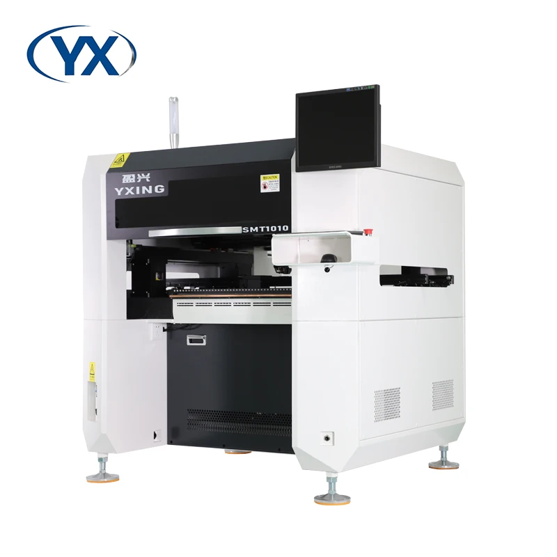 Stock in EU SMT1010 Full Automatic Integrated Circuit Making SMT Pick and Place Machine with Fly Shoot+Precision Camera 19000pcs