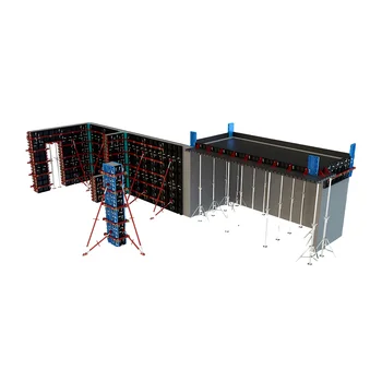 Modern Design ABS Hollow Core Plastic Column Formwork Board Glossy Surface for Concrete Construction Factory Cheap Price