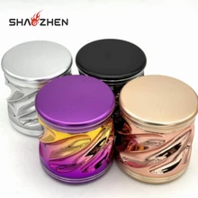 Wholesale Fashion 73mm Big Size Four-Layer Aluminum Alloy Smoking Herb Grinder,High Quality New Design Popular  Tobacco Grinder