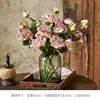 6 purple flowers (vase not included)