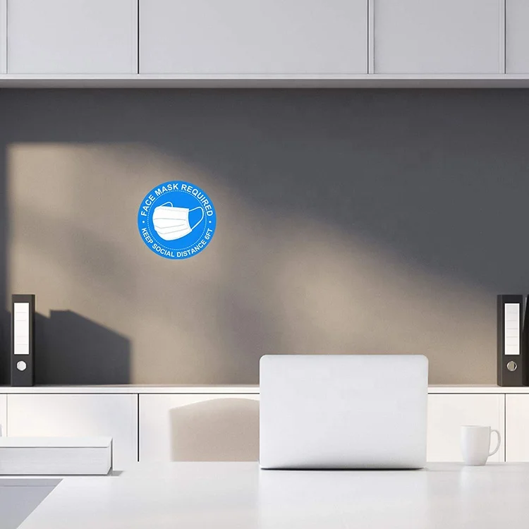 Двусторонняя пожалуйста носите лицевая часть защитный колпак знак виниловая 8