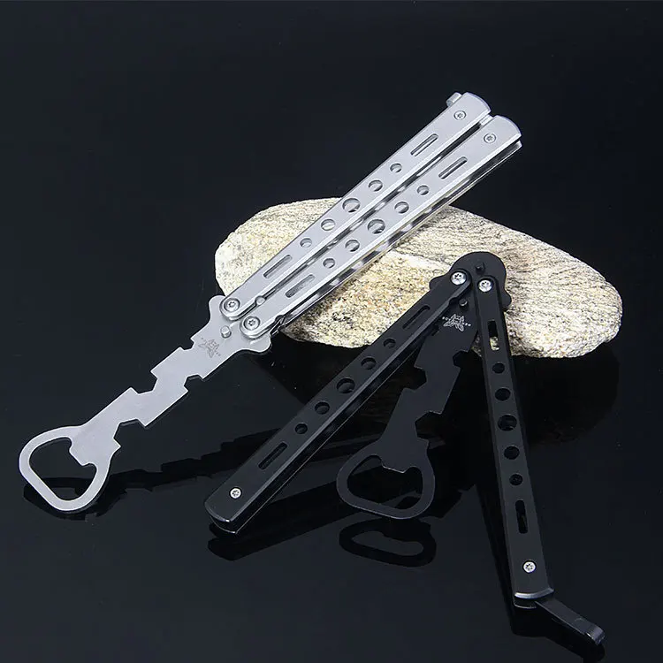 Butterfly Knife Bottle Opener
