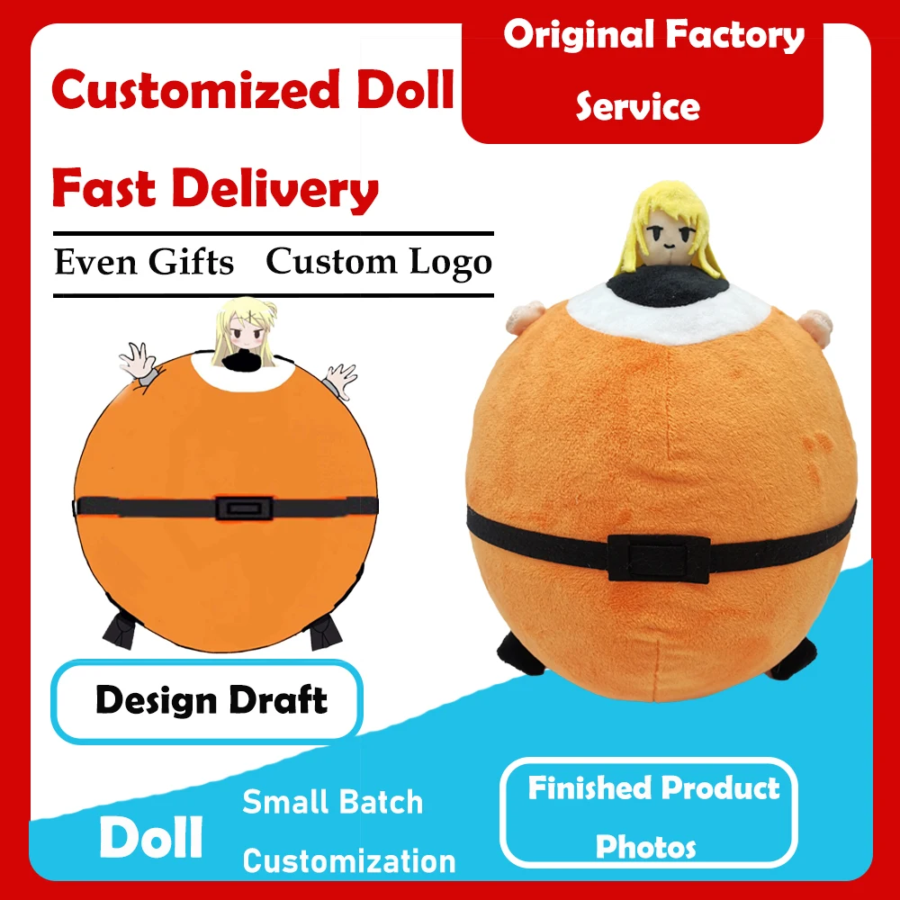 High quality Promotional Custom made Stuffed Cartoon Animal Customization make your own OEM plush soft toys