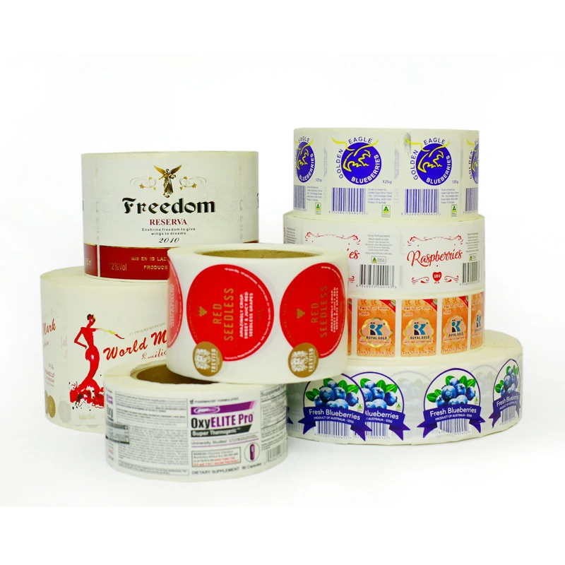 personalized sticker roll