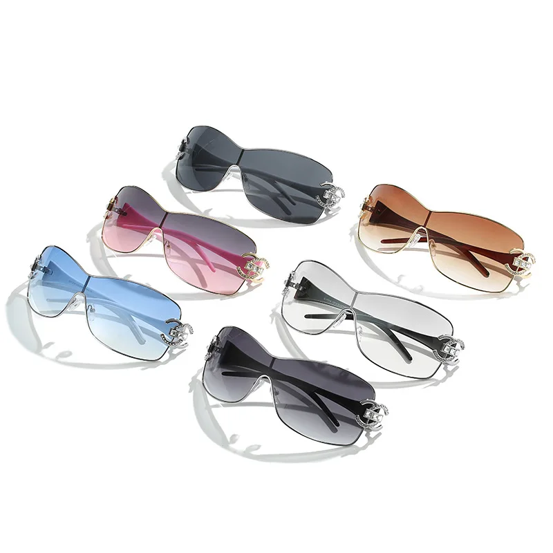 Gafas De Sol Con Diamantes De Imitación Para Mujer,Anteojos De Sol  Femeninos De Estilo Lujoso De Alta Calidad Con Diseño De Marca - Buy Marca  De Gafas De Sol,De Gafas De Sol,Gafas