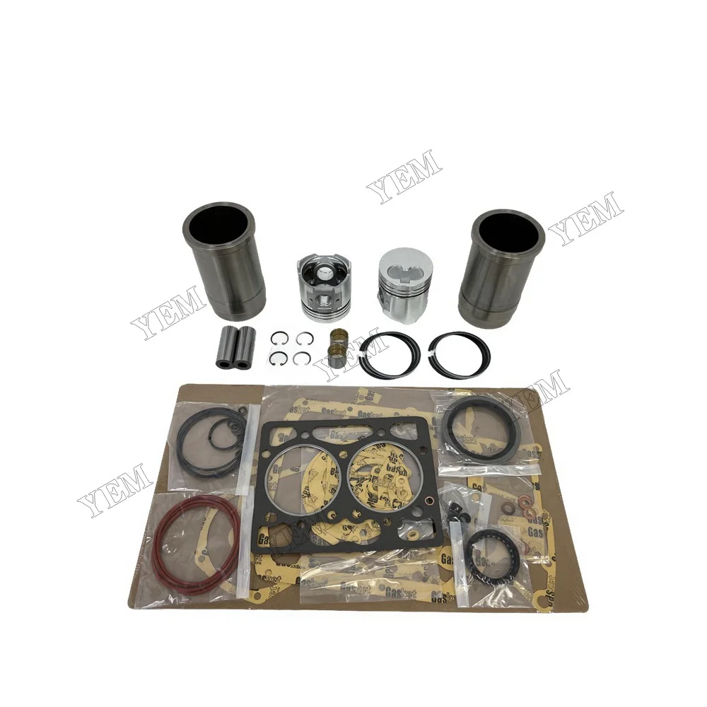Overhaul Kit With Gasket Set Compatible for Komatsu 2D94 Replacement Engine Parts 2