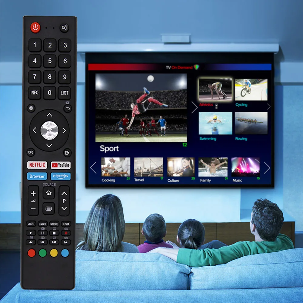 New Replacement  Remote Control for CHIQ TV Fernbedienung