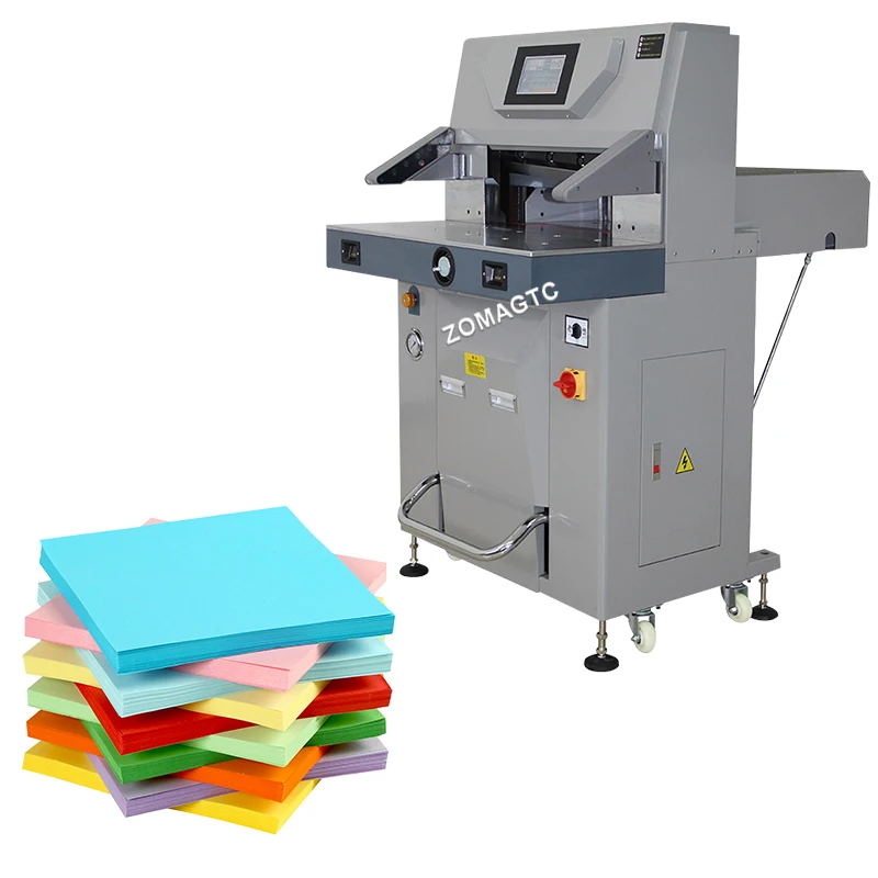 720MM Manual  Electric Book Edge Trimming Cutter Guillotine Cutter A3 A4 A5 Size Paper Cutting Machine Electric Paper Cutter