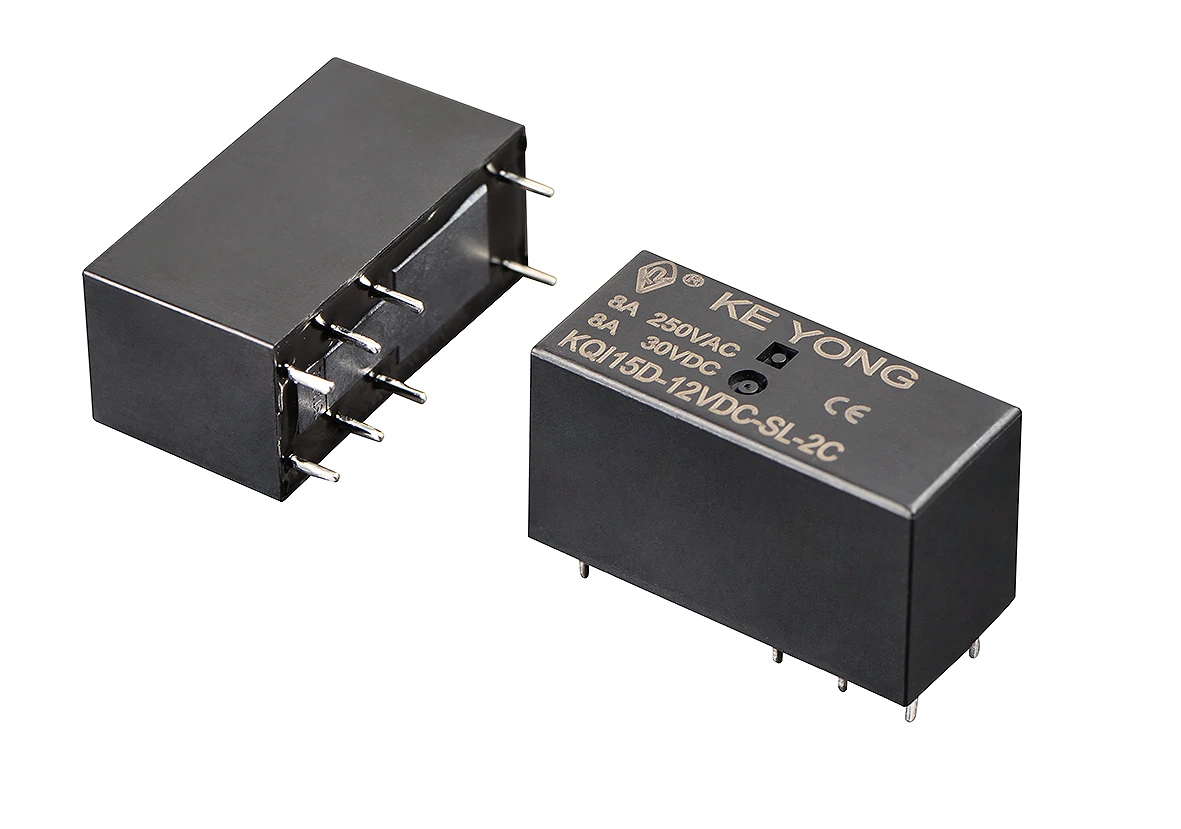 Keyong KEYONG KQI15D(115F-2P) 8A 250VAC 8A 30VDC 2A 2B 2C Electromagnetic ...