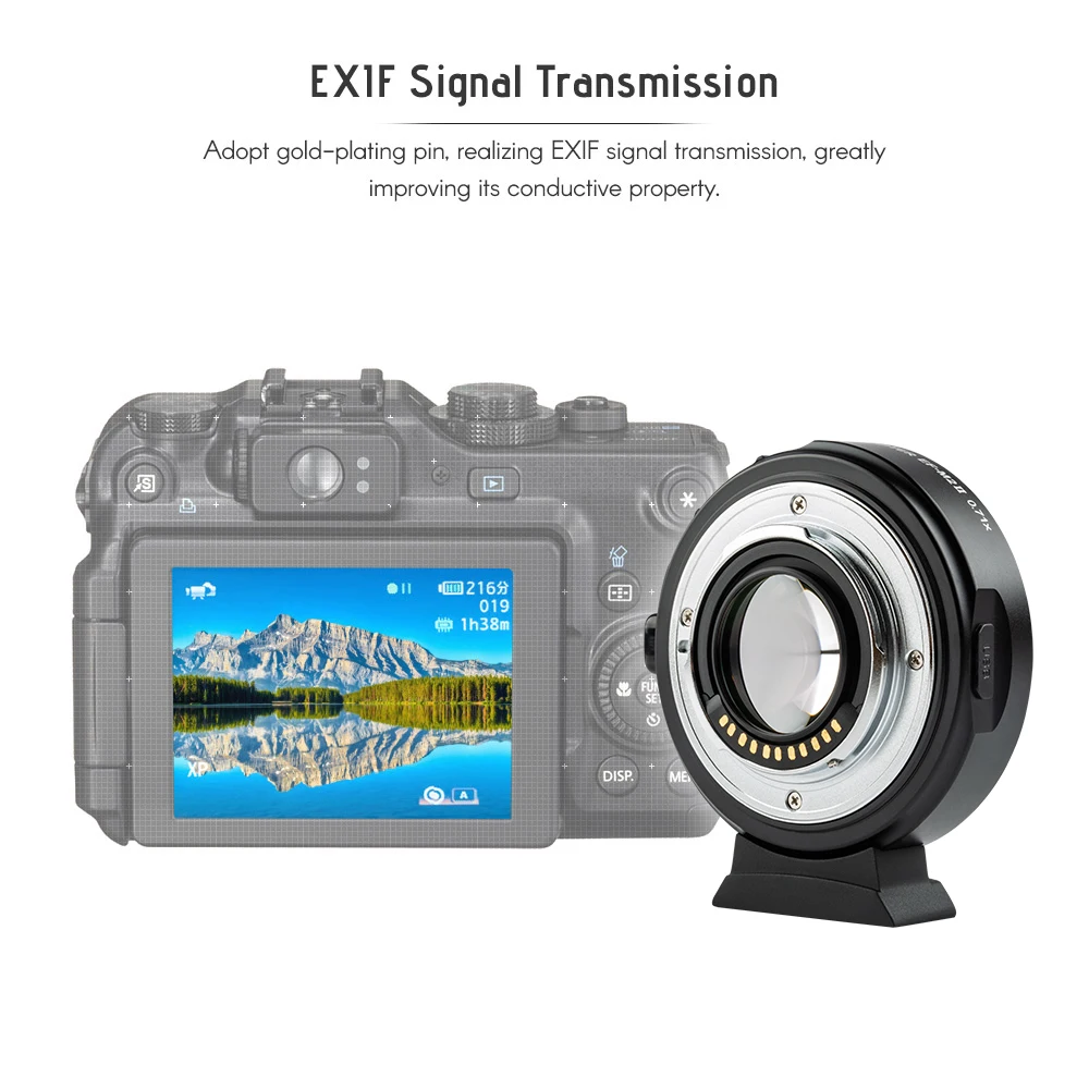 Viltrox フォーカルレデューサーブースター EF-E AFアダプター Viltrox フォーカルレデューサーブースター EF-E AFアダプター