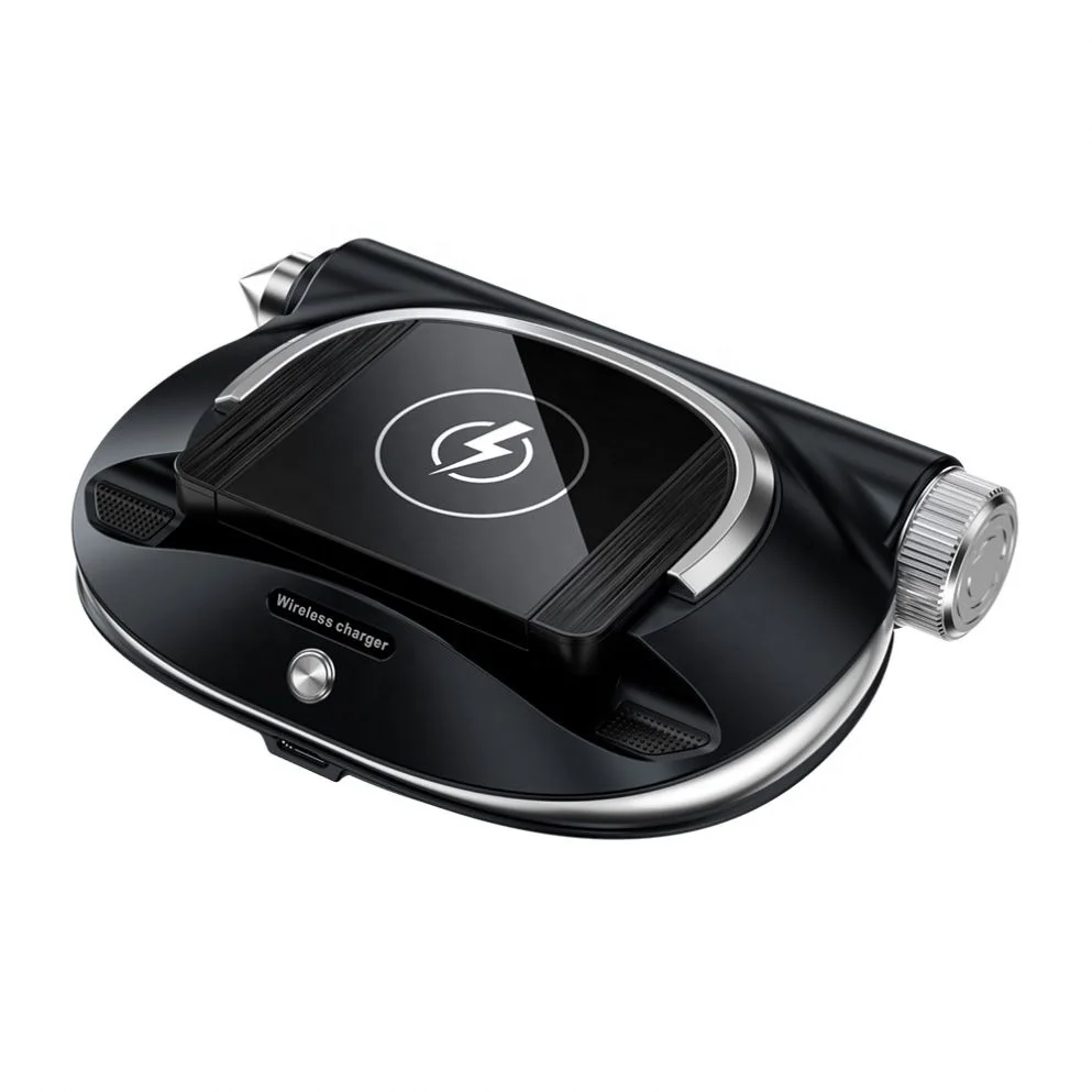 5 in 1 R100 Simple Fast Wireless Car Charger Fast Wireless Cell Phone Car Charger Mount