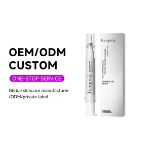 OEM ODM Vegan Whitening Moisturizing Face Skin Care Retinal Multidimensional Firming and Reducing Wrinkle Essence Facial Serum