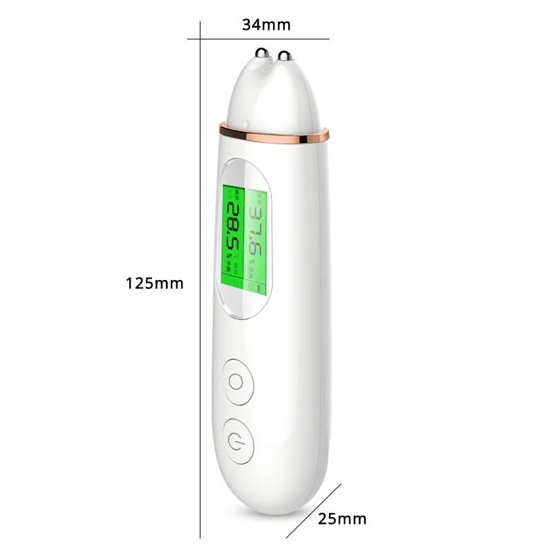 Portable Skin Scanner Digital Skin Moisture And Oil Tester LCD Monitor Facial Professional Skin Scanner Analyzer