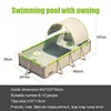 Spot-45022084cm galvanized pipe bracket sunshade pool
