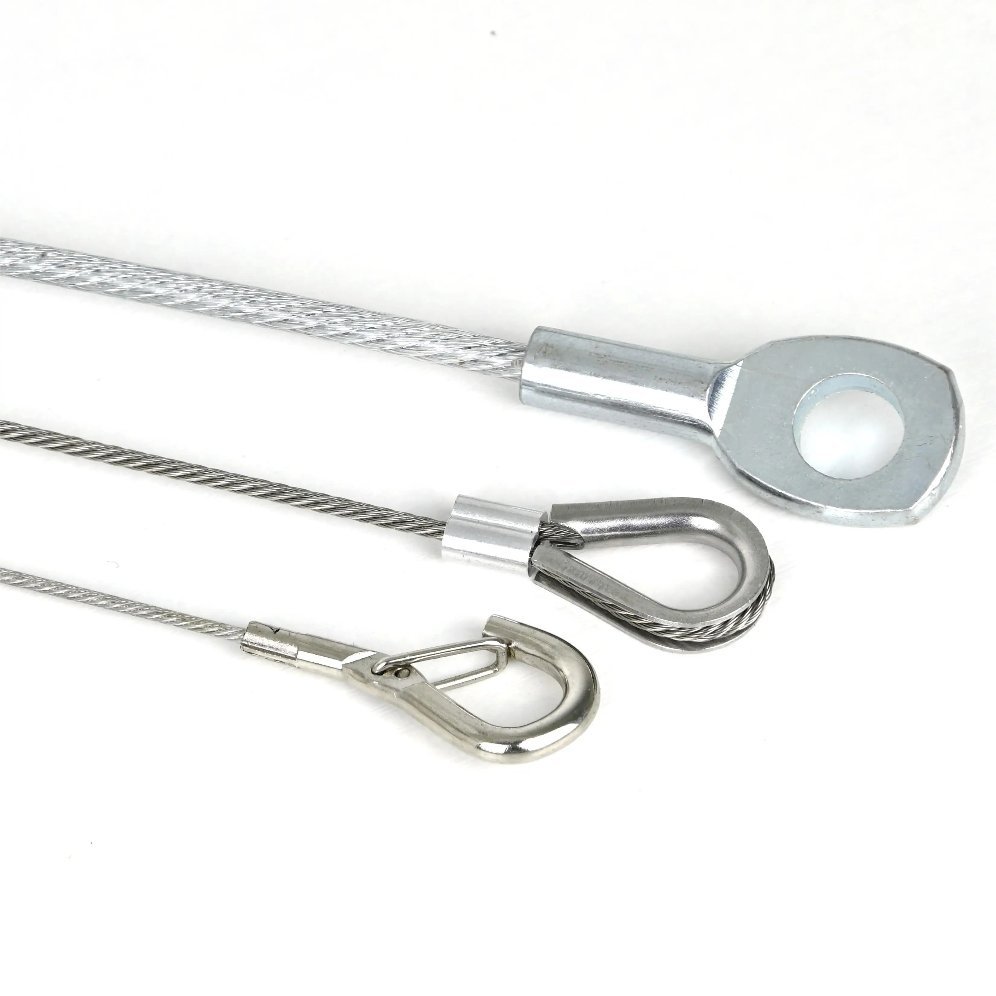 High Quality Galvanized Steel Wire Rope Lanyard Cable