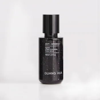 Factory Direct Luxury Glass Cosmetic Bottles 30ml Flat Shape with Dropper Wholesale Set for Serum Packaging